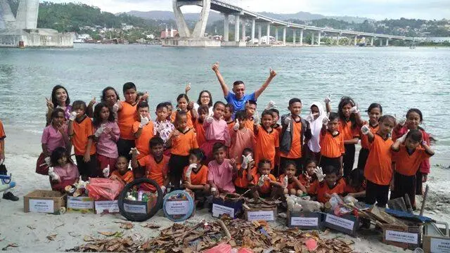 Kegiatan Pilah Sampah Bersama Danone Aqua